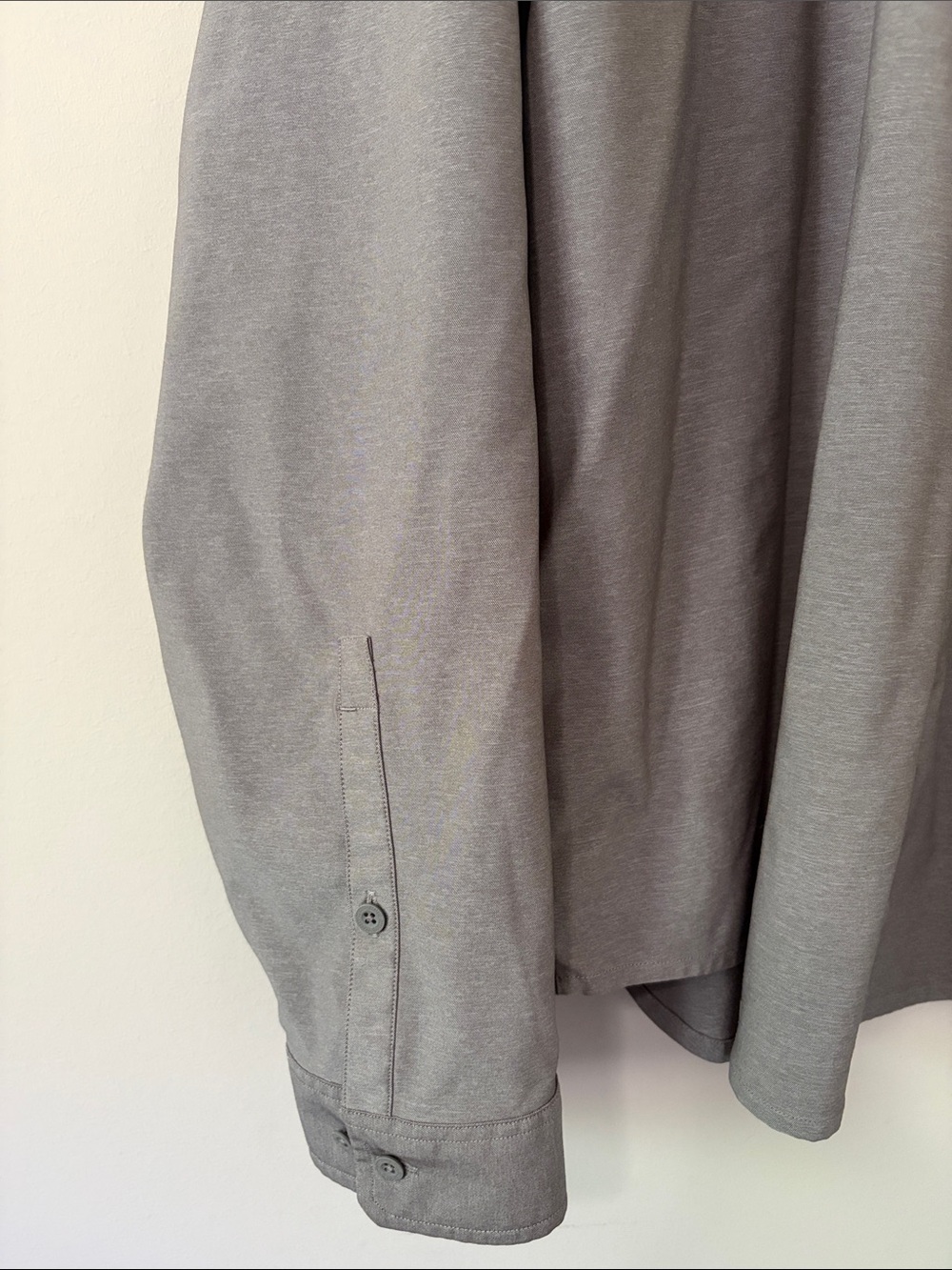 Kuiu Performance Button Up Shirt Mens Gray Long Sleeve Lightweight Stretch 3XL - Picture 3 of 9